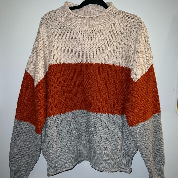 Amazon tri-colored sweater! - Picture 1 of 1